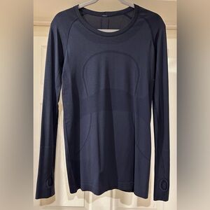 LuluLemon Swiftly Tech - long sleeve Navy size 10